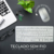 Combo Teclado + Mouse sem Fio Slim Bluetooth FR-3001M