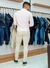 calça alfaiataria bege - comprar online