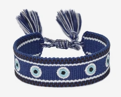 Pulseira Olho Branca e Azul - comprar online