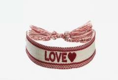 Pulseira Love Colorida na internet