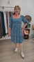 Vestido Animal Print Azul - comprar online