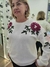 Blusa Flowers Bordada na internet
