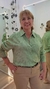 Camisa Caroline Verde - comprar online