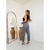 Calça Sarja Cinza - comprar online