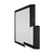 Luminária de Teto Painel de LED Sobrepor Quadrado Preto 24W Bivolt - Luz Amarela 3.000K na internet