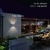 Arandela Luminária de Parede para Área Externa com 2 Fachos de Luz Amarela LED 6w Elegance Rischi - Cor Branco - Decoramulti - Loja Virtual Especializada Em Produtos de Iluminação