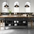 Pendente Luminária de Teto Moderna Industrial Preta em Aço Tennessee - Utiliza Lâmpada de Soquete E27 Bivolt - comprar online