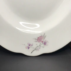 Fuente Oval Verbano - Flores y Ondas - Market De Antiguedades