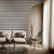 Papel de Parede Listrado Linho Cinza Elegance - comprar online