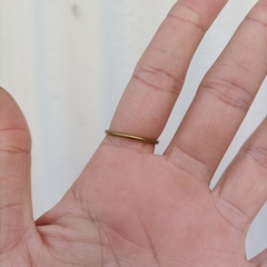 Anel Espiral - Dourado - Buh Handmade