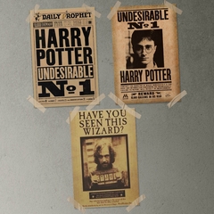 Poster, Cartel, 3 Piezas, Harry Potter, Sirius, Daily