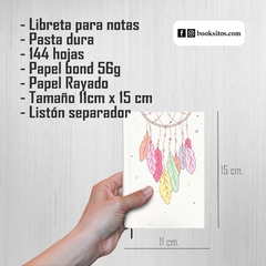 Libreta Booksito, Atrapa sueños de Colores en internet