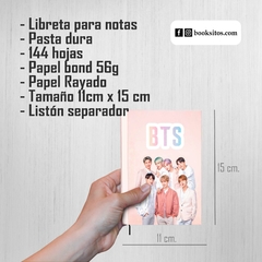 Libreta Booksito, BTS Rosa en internet