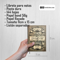 Libreta Booksito, Grimoire - Booksitos