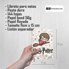 Libreta Booksito, Harry Potter escoba