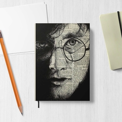 Libreta Booksito, Harry Potter rostro - comprar en línea