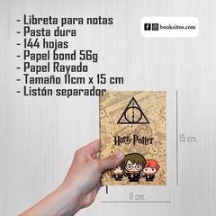 Libreta Booksito, Harry Potter Mapa en internet