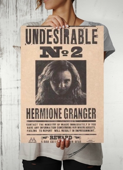 Poster, Cartel, Hermione Granger: Undesirable no.2