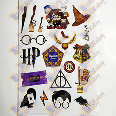 Stickers Calcomanías Harry Potter, Papel HD, Calidad fotográfica MOD2