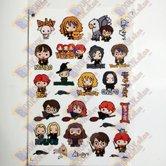 Stickers Calcomanías Harry Potter, Papel HD, Calidad fotográfica MOD3