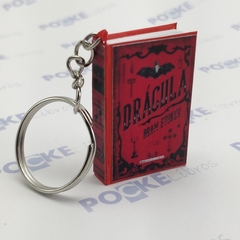 Llavero Mini Libro, DRACULA, MOD1, 1 Pieza