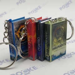 Llaveros Saga Divergente, Colección, 4 Piezas - Booksitos