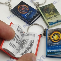 Llaveros Saga Divergente, Colección, 4 Piezas - Booksitos