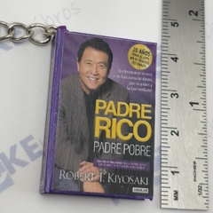 Llavero Mini libro, Minibook Padre Rico Padre Pobre, 1 Pieza - comprar en línea