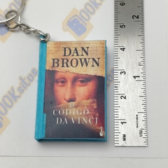 Llavero El código Da Vinci, Dan Brown - Booksitos