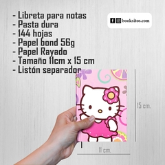 Libreta Booksito, Hello Kitty Flores en internet