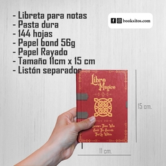 Libreta Booksito, Libro Mágico - Booksitos