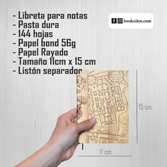 Libreta Booksito, Mapa del Merodeador en internet