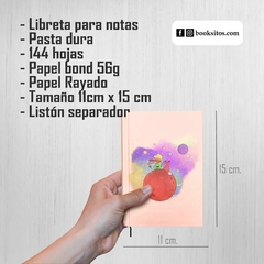 Libreta Booksito, El Principito Rosa en internet