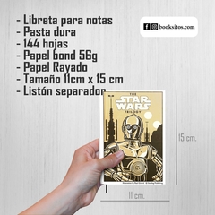 Libreta Booksito, Star Wars C-3PO en internet