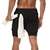 Shorts Camuflado Corrida RunnerFit®- 2 EM 1 - comprar online