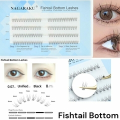 EXTENSIONES DE PESTAÑAS FISHTAIL BOTTOM NAGARAKU