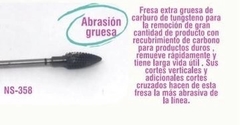 Fresa para remoción de producto esculpido extra abrasiva nailshow - comprar online