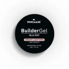 Builder Gel in a Pot – Creamy Light Pink - comprar online