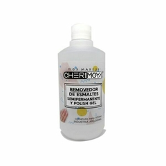 REMOVEDOR DE ESMALTES SEMIPERMANENTES 500 ML CHERIMOYA