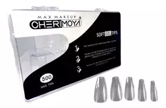 soft gel tips coffin x500 pcs cherimoya