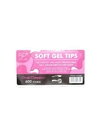 TIPS PARA SOFT GEL OVAL CLASSIC, 600 UNIDADES CITY GIRL JPT-H603*120