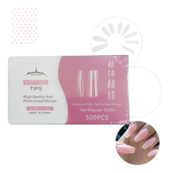 TIPS PARIS SOFT GEL 500 PCS EN CAJA