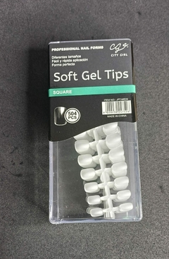 TIPS SOFT GEL SQUARE, 504 PCS CITY GIRL JPT-ME24