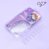 TIPS SOFT GEL X100PCS CUADRADA MEDIUM CLEAR