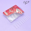 TIPS SOFT GEL X100PCS CUADRADA CLEAR