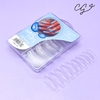 TIPS SOFT GEL X100PCS ROYAL CURVE CLEAR