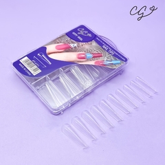 TIPS X 100PCS MANDORLAS XL CLEAR