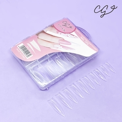 TIPS X 100PCS STILETTO CLEAR