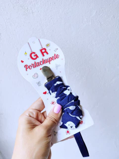 Porta chupete de tela - tienda online