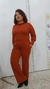 Calça Pantalona em lãzinha. na internet